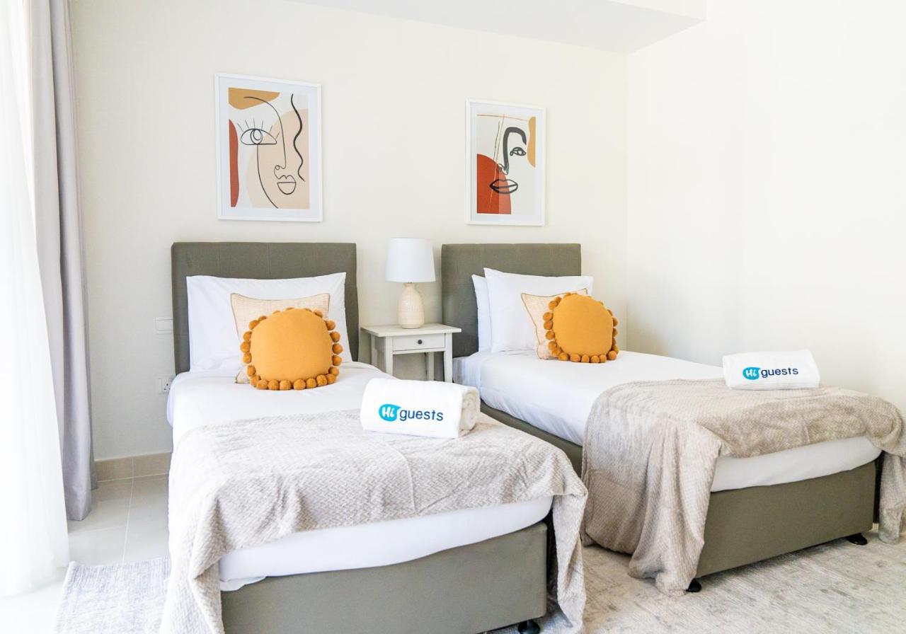 Higuests - Elegant Apt With Terrace Minutes From Burj Khalifa دبي المظهر الخارجي الصورة